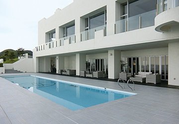 オテル,クレージュ,宗像市,神湊,宗像大社,あんずの里,プールサイド