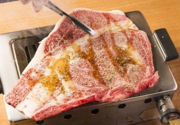 大阪焼肉,ホルモン,ふたご,大名,はみ出るカルビ