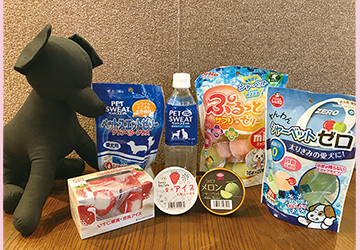 PETMO,MARK IS,福岡,ももち,暑さ,対策,グッズ