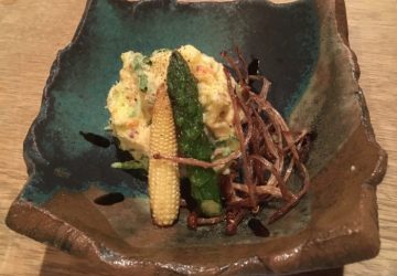 飲食店,隠れ家,和食,福岡,中央区,高砂,ポテトサラダ