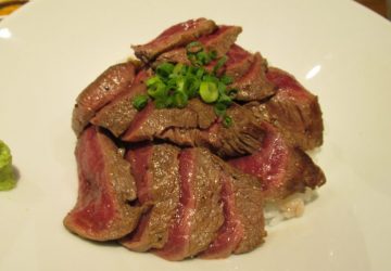 博多,焼肉、明治屋,古門戸,ビフテキ丼
