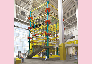 国内最大級,屋内型,スポーツ,アスレチック,ノボルト,マリノアシティ,福岡