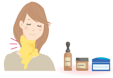 記者コラム,スキンケア,ネック,ウォーマー,タオル,風邪,シワ