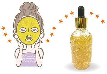 スキンケア,美容,金箔,パック,美容液,シートマスク,老化防止