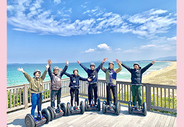 イベント,セグウェイ,うみなか,海の中道,ガイドツアー,インスタ映えi