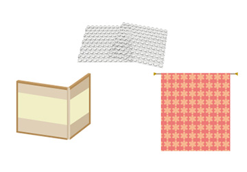 一軒家,寒さ,対策,昭和,レトロ,断熱材,屏風,タペストリー